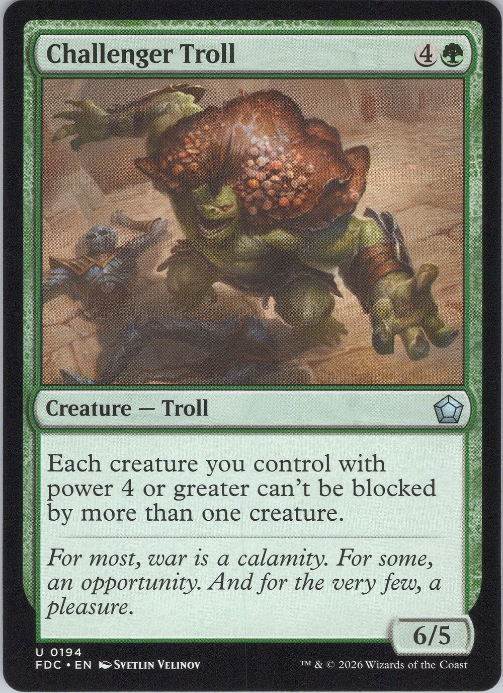 Challenger Troll