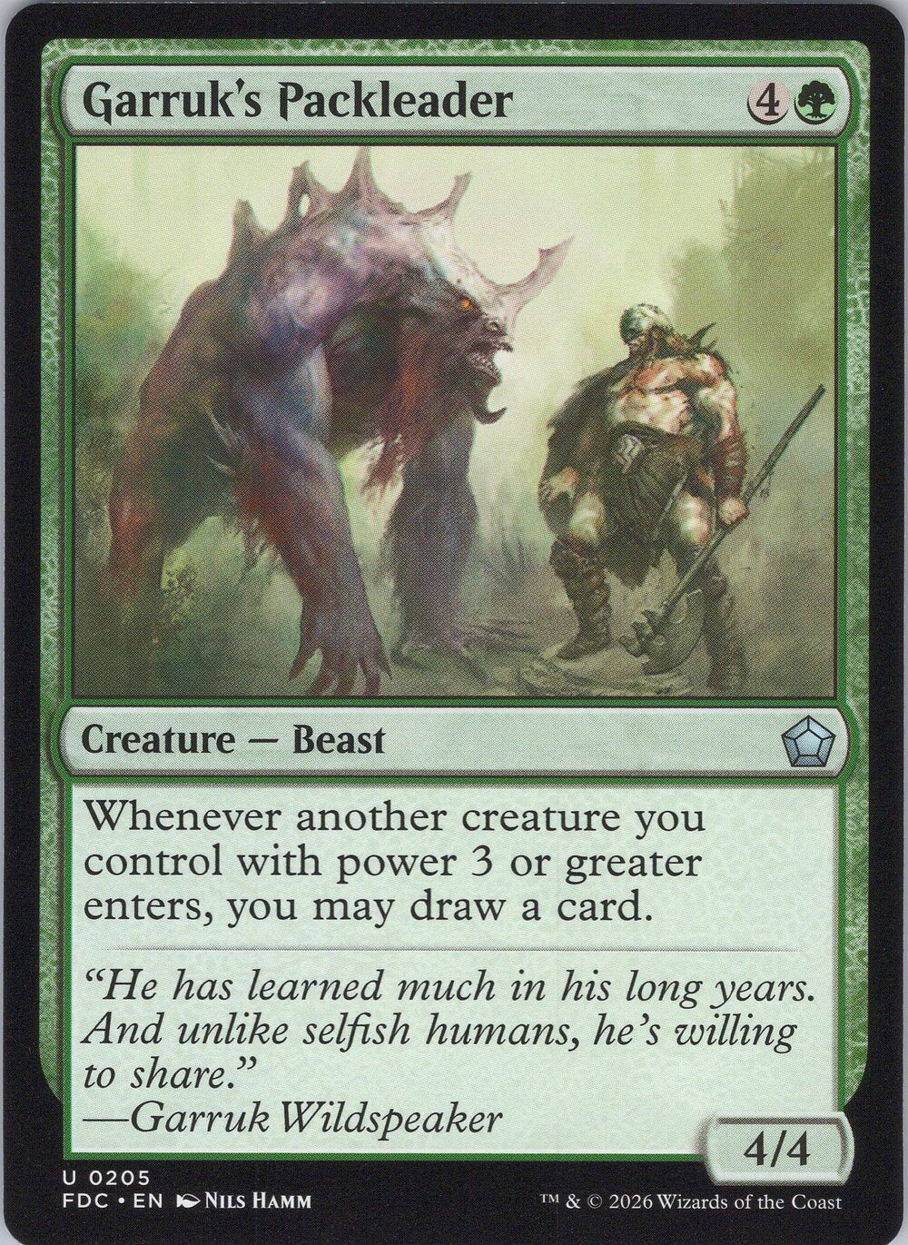 Garruk's Packleader