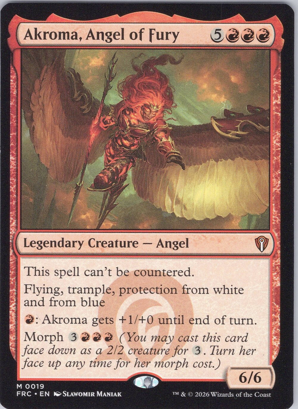 Akroma, Angel of Fury