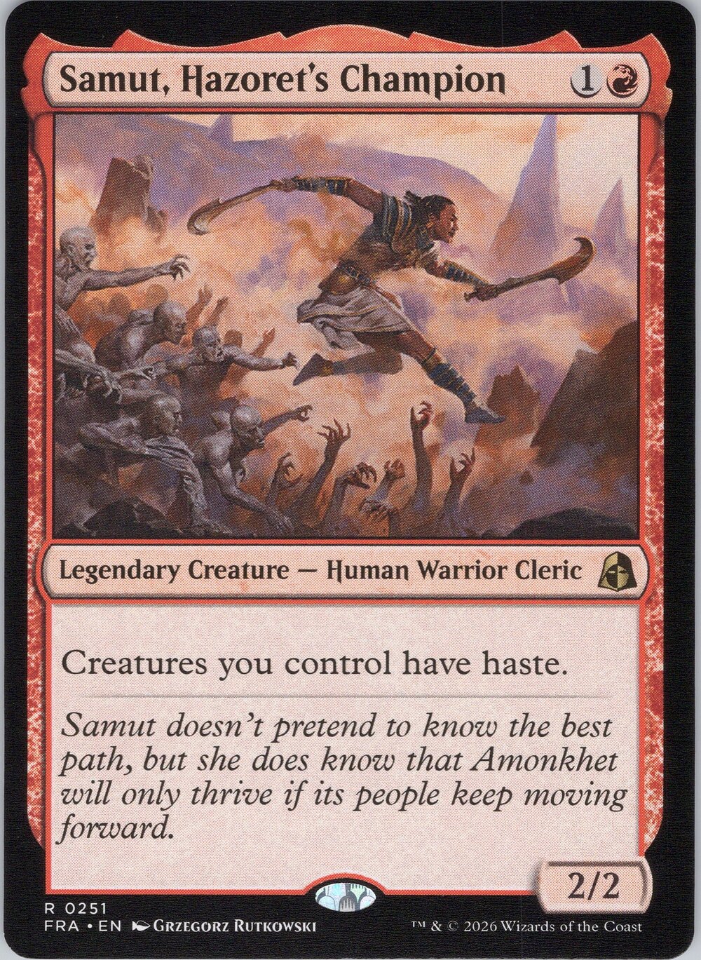 Samut, Hazoret's Champion