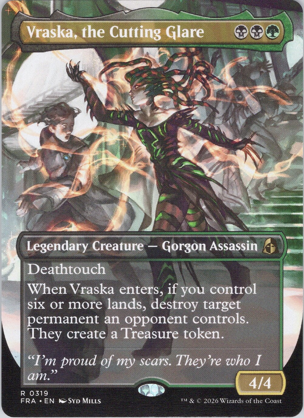 Vraska, the Cutting Glare