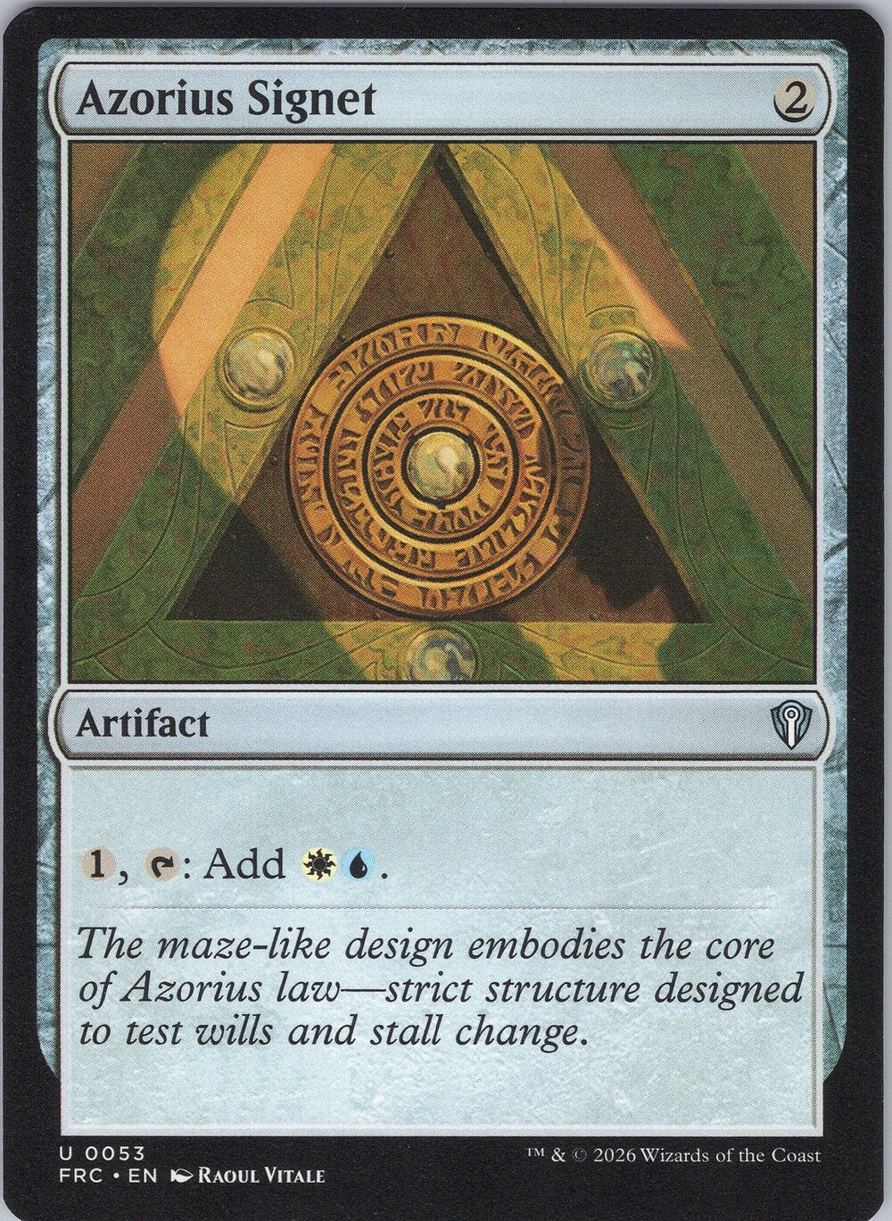 Azorius Signet
