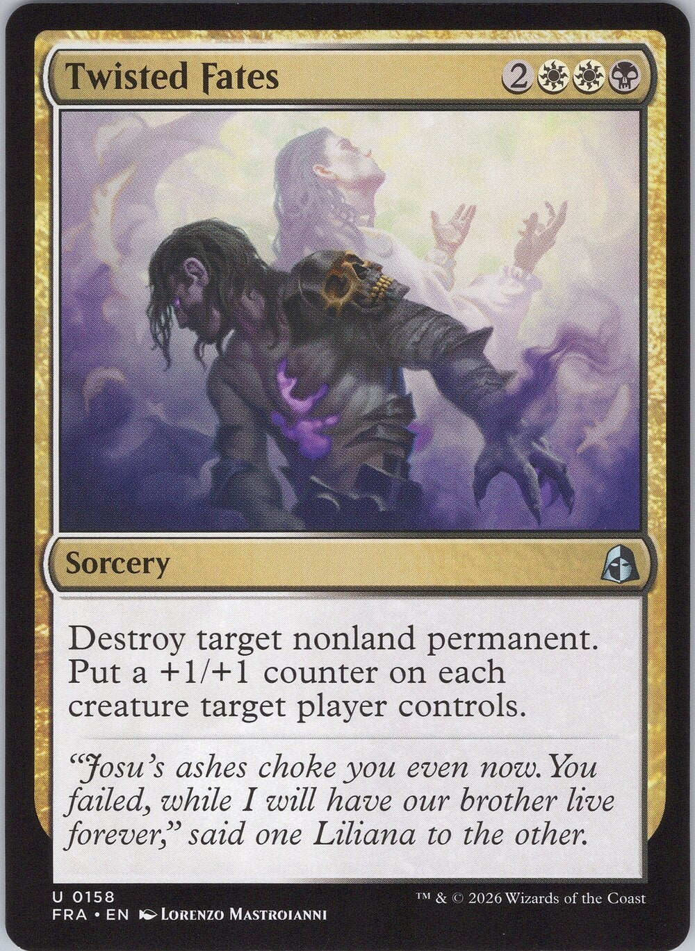 Twisted Fates