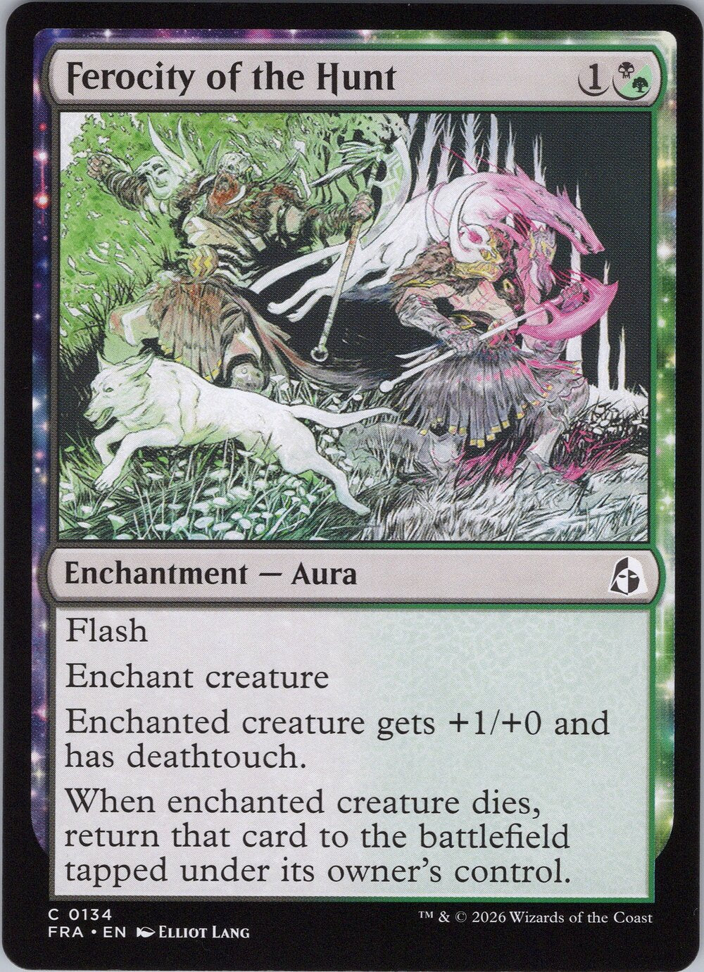 Ferocity of the Hunt