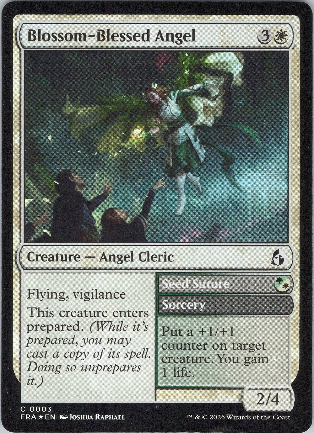 Blossom-Blessed Angel // Seed Suture