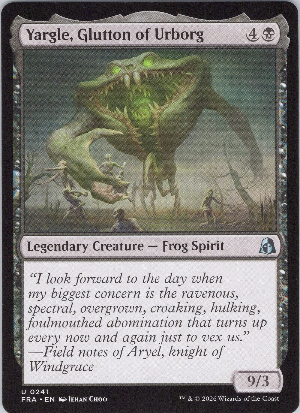 Yargle, Glutton of Urborg