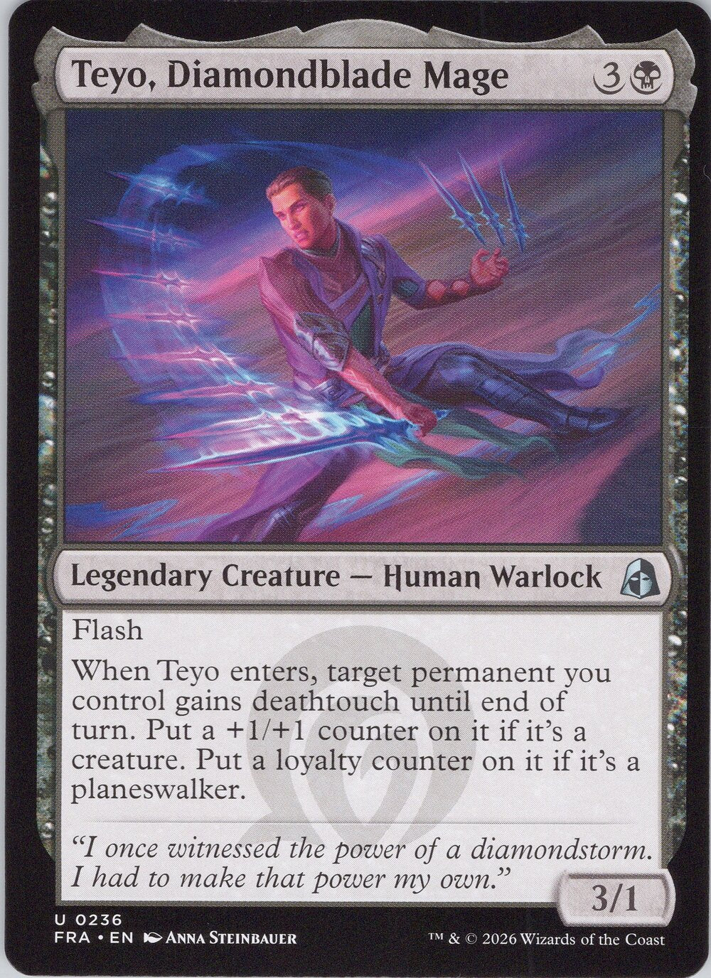 Teyo, Diamondblade Mage
