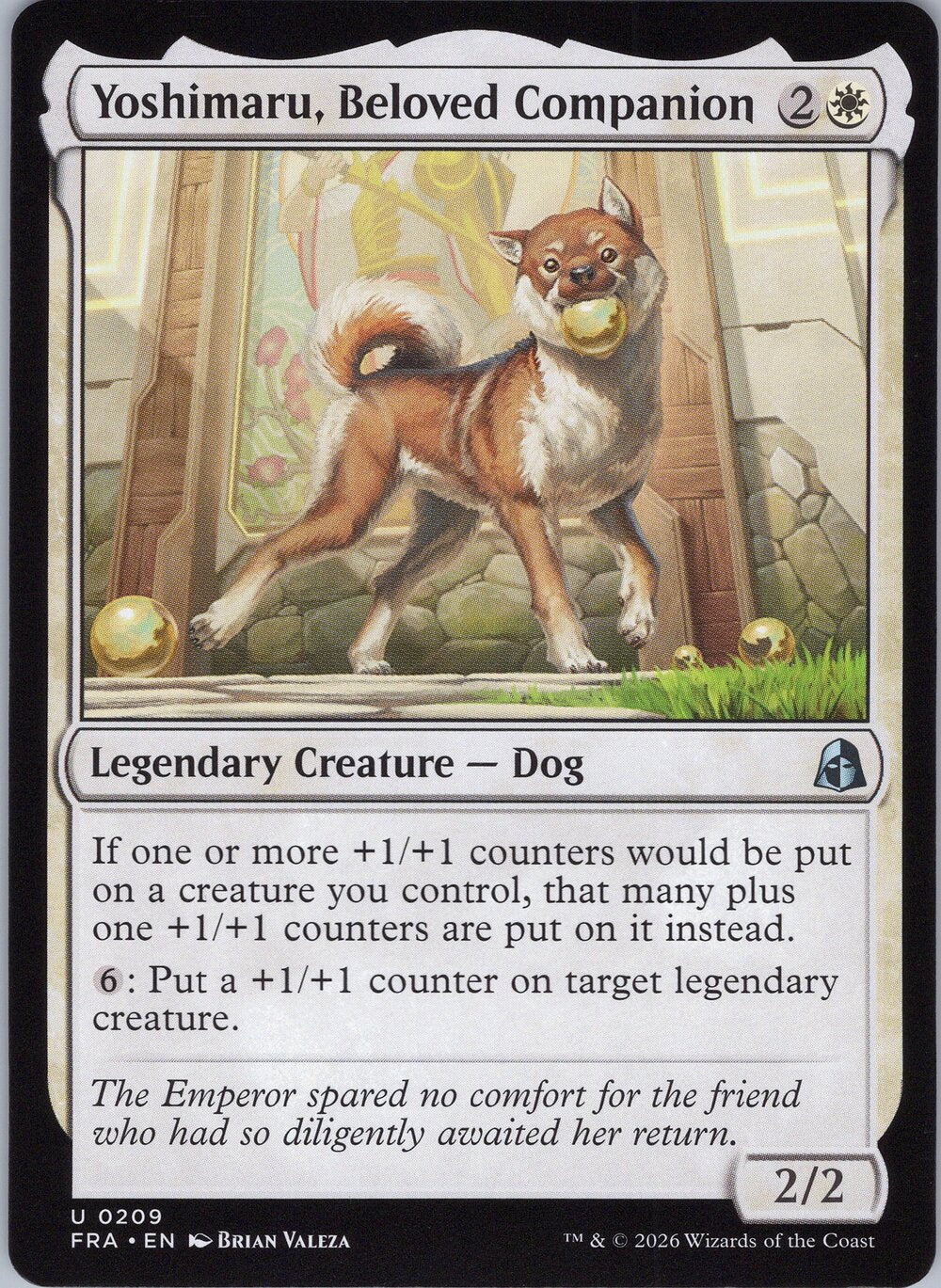 Yoshimaru, Beloved Companion