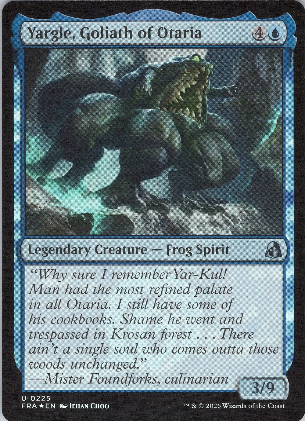 Yargle, Goliath of Otaria