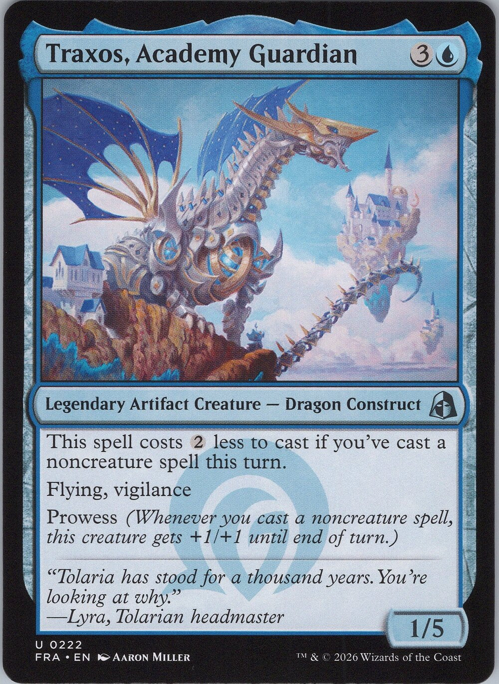 Traxos, Academy Guardian