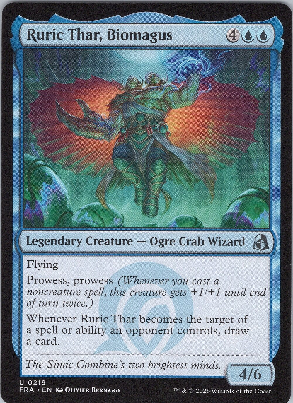 Ruric Thar, Biomagus