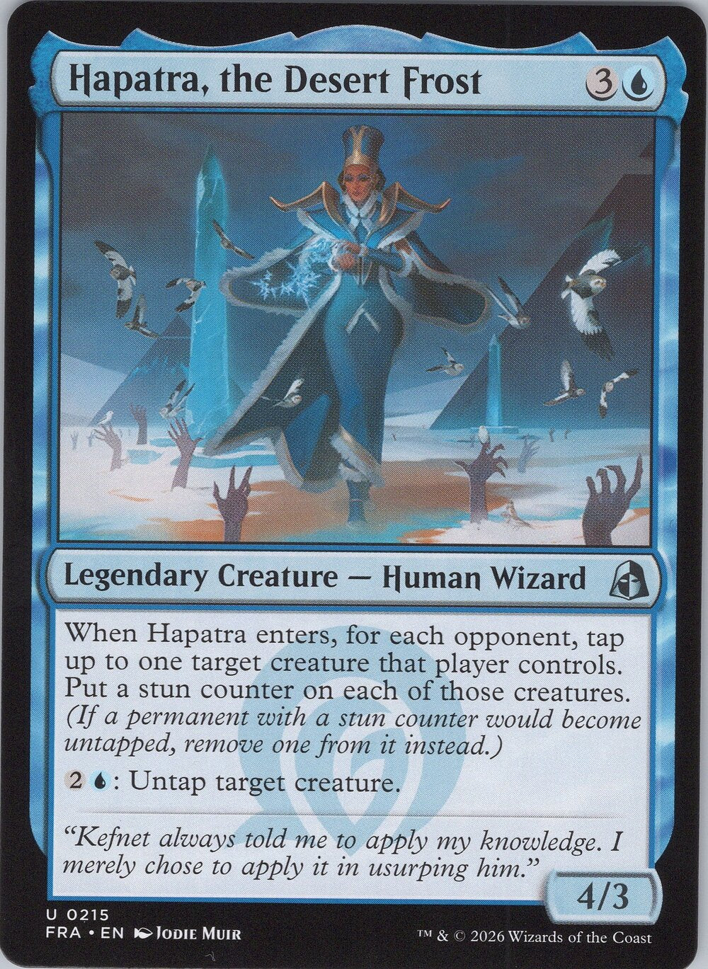 Hapatra, the Desert Frost