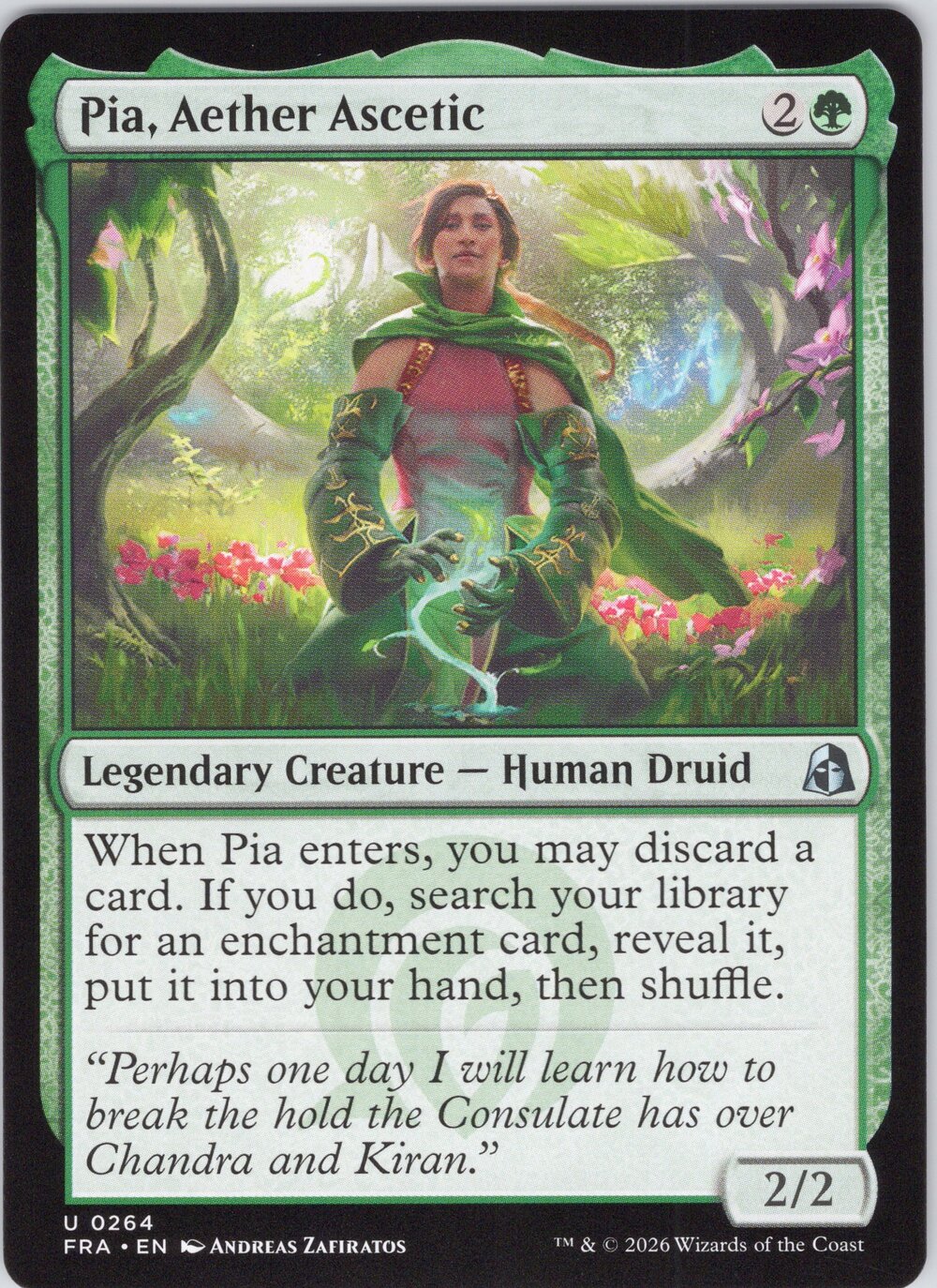 Pia, Aether Ascetic
