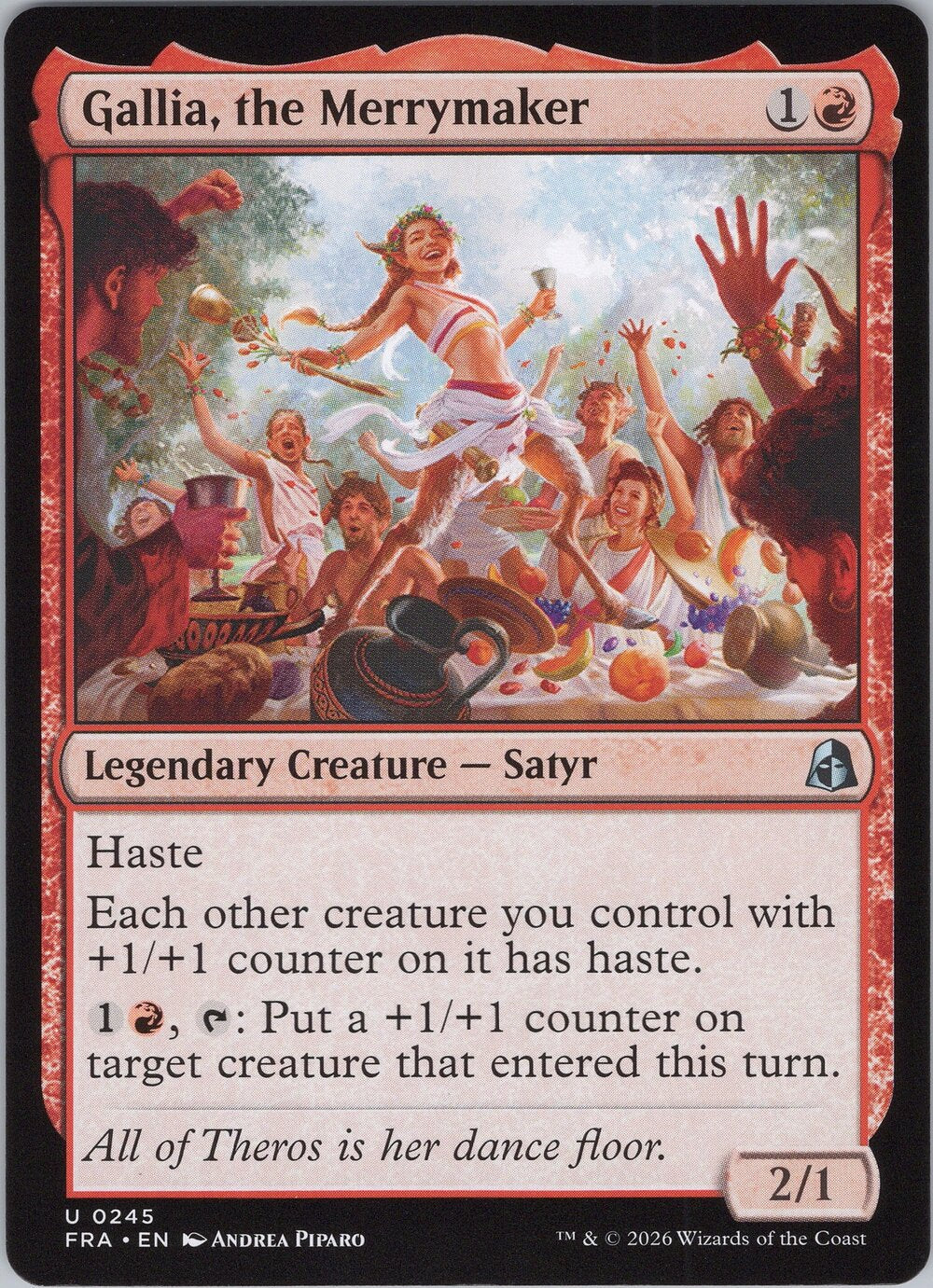 Gallia, the Merrymaker